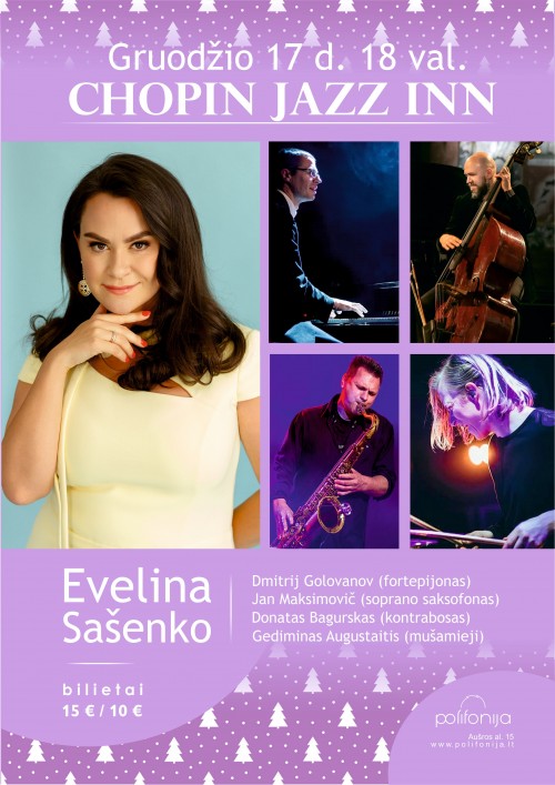 Chopin Jazzin Evelina Sašenko in 2021